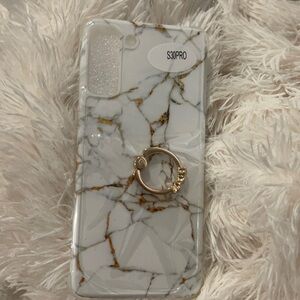New marble colored phone case for Galaxy S21
